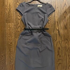 MM Lafleur Charcoal Midi Dress